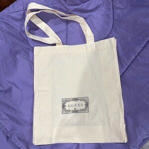 Gucci Canvas Tote Bag